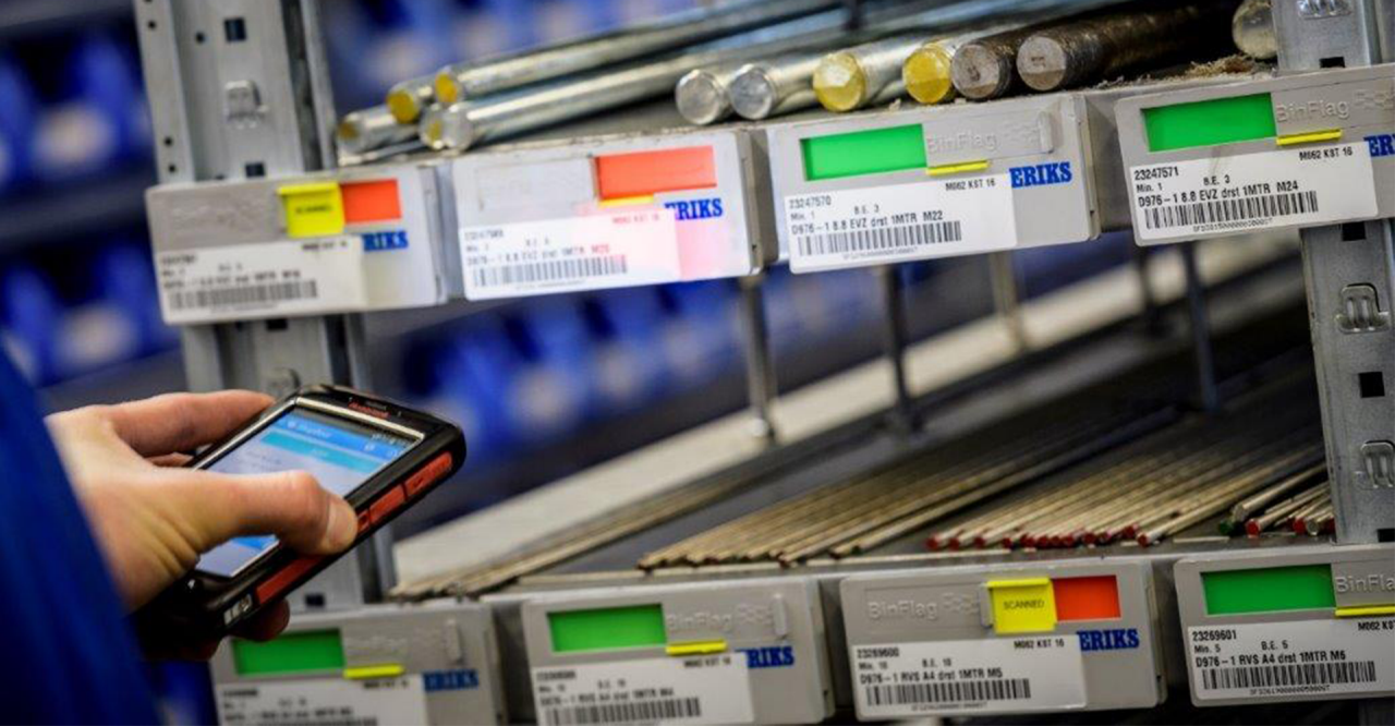 person performing inventory management